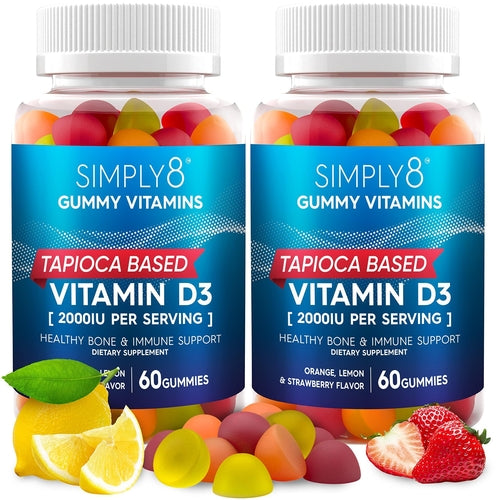 Vitamin D3 2000 IU – Supports Immunity Bone & Joint Health 2