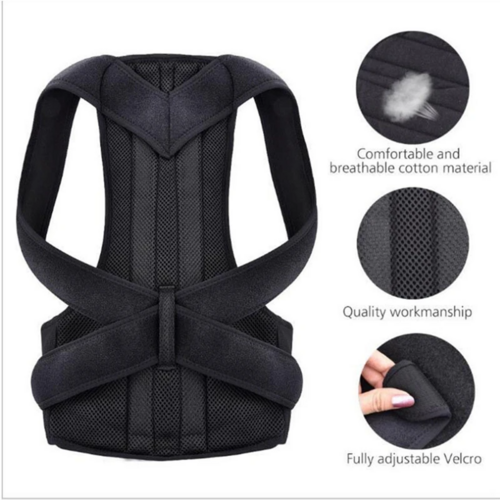 Adjustable Posture Corrector - Low Back Support Shoulder Brace
