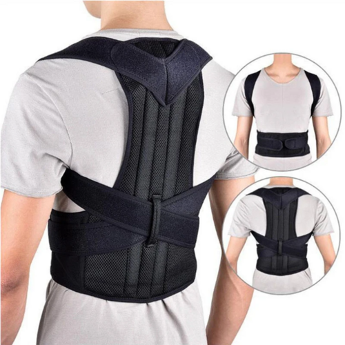 Adjustable Posture Corrector - Low Back Support Shoulder Brace