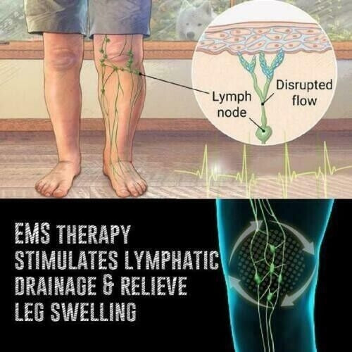 EMS Foot Massager Leg Reshaping Electric Deep Kneading Muscle Pain