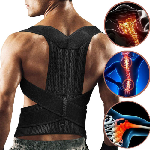 Adjustable Posture Corrector - Low Back Support Shoulder Brace