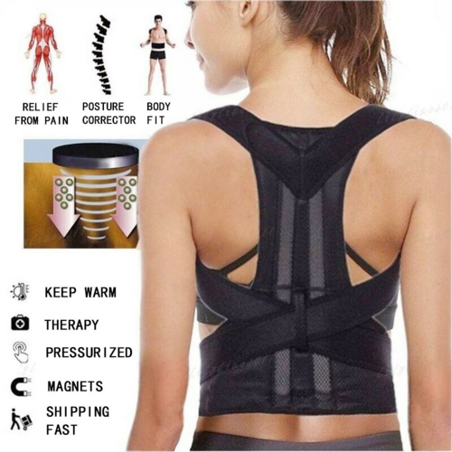 Adjustable Posture Corrector - Low Back Support Shoulder Brace