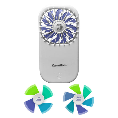 Camelion Mobile Power Bank with Built-in Fan - Portable Charger