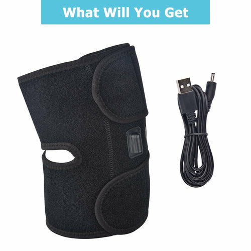 Heating Knee Pads - Thermal Heat Therapy Wrap Support Brace