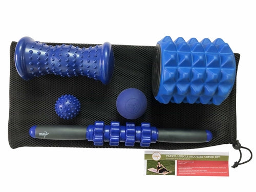 Complete Muscle Recovery Bundle - Travel & Home Massage Kit