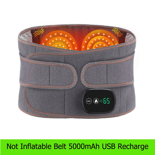 Compression Hip Heat Therapy Lumbar Brace - Back Support Massager
