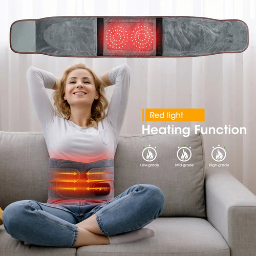 Compression Hip Heat Therapy Lumbar Brace - Back Support Massager