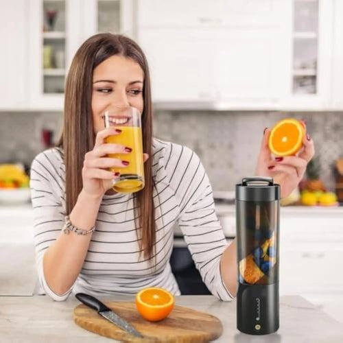 Portable Blender Fresh Juice Mixer - Wireless Charge Mini